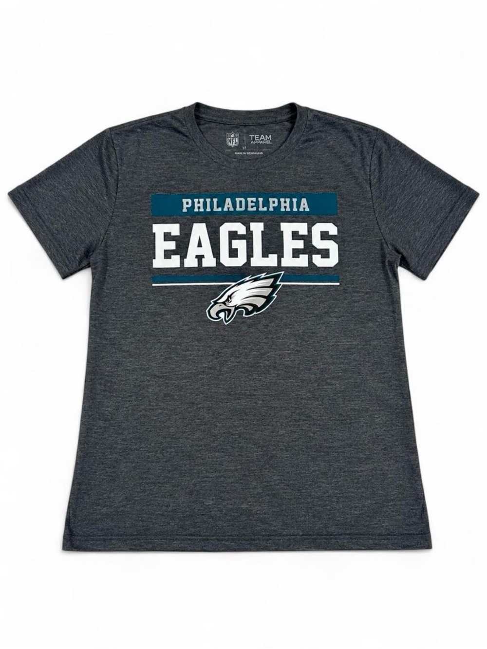 Philadelphia Eagles NFL Team Apparel Gray T-Shirt Men’s Medium